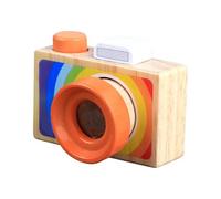 Caméra De Simulation En Bois Pour L'éducation Précoce, Jouet D'apprentissage Sensoriel Intellectuel, Concentration, Jouet Nordique, Cadeau