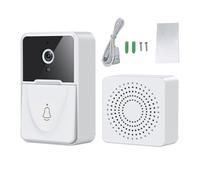 Caméra de sonnette résistante aux intempéries avec détection d'intelligence artificielle et communication bidirectionnelle pour intérieur ou extérieur
