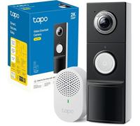 Caméra de sonnette - TP-LINK - Tapo D235 - 2K 5MP - Vision nocturne couleur - Audio bidirectionnel