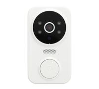 Caméra de Sonnette Vidéo Fil HD Nocturne Smart Home Security avec Surveillance en Temps Réel Bidirectionnel, Longue Veille pour la Maison