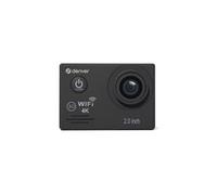 Denver Caméra de sport ACK-8064 – 4K, WiFi, 8 MP, protégée contre les projections d'eau – Noir