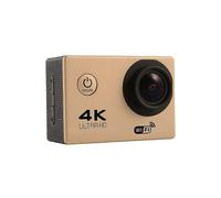 Caméra de sport étanche YONIS, Wi-Fi, 4K, ralenti, grand angle 16 Mpx (170), couleur or