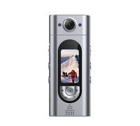 Caméra de sport extérieure, cyclisme, WIFI, portable, poitrine, portable, HD 1080P, forces de l'ordre, argent