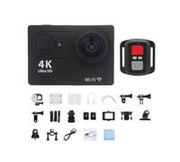 Caméra de sport H9 2 pouces 4K Wifi Moto Dashcam, caméra de sport de plongée, étanche Dv haute définition Caméra Ultra Cam Vidéo, Ultra Action Camera, WiFi Sports Cam Underwa