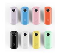 Caméra de Sport Mini caméra d'action magnétique C100, Portable, avec Pouce, for, vlog, Interview, Enregistrement pour Le Cyclisme et Le vlogging Animalier(Green)
