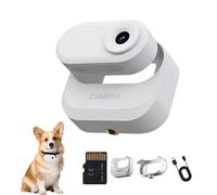 Caméra de sport réglable 1080p avec détecteur de mouvement double alimentation pour vélo, moto, animal domestique