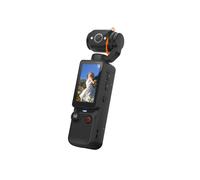 Caméra de Sport WiFi 1080p pour Vlogging avec Objectif Rotatif à 180, Caméra de Poche POV avec Carte Mémoire de 32 Go