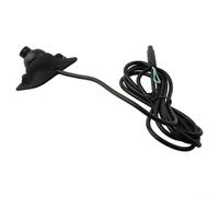 Caméra de stationnement côté droit pour voiture - IP67 étanche 120° grand angle caméra de recul avec sortie CVBS sans perçage, boîtier ABS, 60