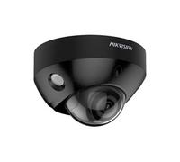 Caméra de suerveillance noire 4MP H265+ ColorVu et micro intégré Hikvision DS-2CD2547G2-LS Noir