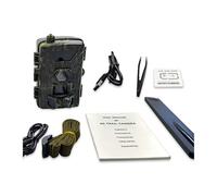 Caméra De Suivi des Sentiers 4G, Vidéo 8K, Images 60mp, PIR120 °, 15M-20M, Déclencheur Réflexe Ultra Rapide, for La Faune, avec Application Stockage en Nuage, Infrarouge Ca(4G 8K 60MP)