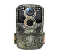 Caméra De Suivi des Sentiers WiFi 4K, Vision Nocturne Infrarouge 48mp, 0.05s, Déclencheur Activé par Le Mouvement, Pièges Photos La Faune, Étanche IP67(Without Card)