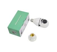 Caméra de surveillance ampoule Wi-Fi 5G avec vision nocturne, couleur, suivi humain automatique et v