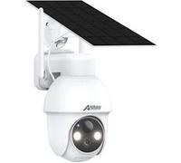Caméra de surveillance Anran Caméra de Surveillance Q03 Exterieure Sans Fil Solaire Wi-Fi Visión Nocturna Blanc