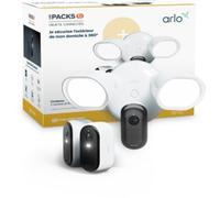Caméra de surveillance ARLO 2 caméras Essential 3 2K + 1 floodlight