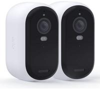 Caméra de surveillance - ARLO - Essential2 2K - Vision nocturne couleur - Autonomie 6 mois - Pack de 2