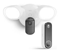 Caméra de Surveillance Arlo Floodlight WiFi FHD - Vision Nocturne, Alarme Intégrée