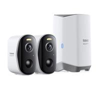 Caméra de surveillance - BASEUS - N1 Plus - 2K - 16 Go - Vision nocturne - IP67