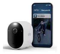 Arlo Caméra surveillance Pro 6 Extérieure WiFi 2K+ HDR Détection IA Vision nocturne couleur 1 caméra