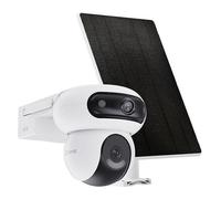 EZVIZ Caméra de surveillance HB90 – Motorisée, Vision nocturne, Panneau solaire 8W – Extérieur