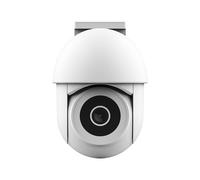 Trust IPCAM-3900 Camera de Surveillance 360° Exterieure avec Vision Nocturne, Lumière/Sirène/Microphone Intégrés, Détection Humaine, Camera WiFi avec Application, Blanc