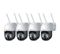 Caméra de Surveillance - Ctronics - 5MP - Vision Nocturne Couleur - Détection Humaine - WiFi Bi-Bande