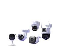Caméra de surveillance de sécurité à domicile intérieure et extérieure | Caméra enregistreur vidéo de tableau de bord de voiture de véhicule(EU Plug,2PCS Cruiser se 5MP)