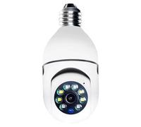 Caméra de surveillance - DWO EUROPE - Ampoule Wifi - Vision nocturne - 360° - Audio bidirectionnel