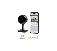 Caméra de surveillance Eve interieure securisee, confidentialite absolue, HomeKit Secure Video, Notifications sur iPhone iPad