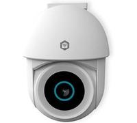 Nedis Caméra extérieure WIFICO22CWT – Wi‑Fi SmartLife 3MP 1296p, projecteur LED, IP65, blanc