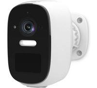 Caméra de Surveillance Extérieur Intelligente 4MP Quad HD 1440p SmartLife Nedis Blanc Noir