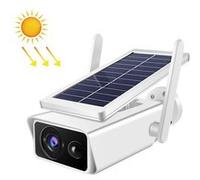Caméra de Surveillance Exterieur IP 1080p Solaire Vision Nocturne Mouvement WiFi YONIS G