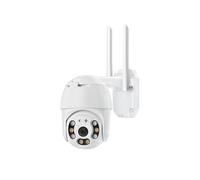 Caméra de Surveillance Extérieure 5MP Motorisée Connectée Wi-Fi Blanc