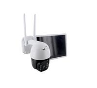 - Caméra de surveillance extérieure Wi-Fi sans fil + panneau solaire 7,8W - IP65