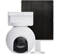 EZVIZ HB8 Pro + panneau solaire 5 W - Caméra motorisée pour extérieur à batterie - 4 K - Couleur NiGHT Vision - Détecteur pour homme - Audio bidirectionnel - Contrôle vocal