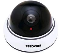 Maclean Caméra de surveillance factice DC2300 – LED clignotante, 9 x 12,8 cm, ABS