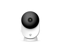 NEDIS WIFICI12CWT | Caméra intérieure Wi-FI SmartLife | 3MP 1296p Full HD | Vision Nocturne | Détection de Mouvement | Compatible Onvif | Stockage Cloud et microSD | Blanc