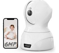 Caméra de surveillance intérieure pour animaux ieGeek, PTZ360° ,caméra réseau, vision nocturne infrarouge, bidirectionnels, audio