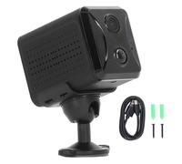 Caméra de surveillance intérieure pour nounou avec vision nocturne automatique, zoom numérique 4x et alarme sonore intégrée. Solution de
