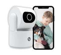 Caméra de surveillance - KONYKS - CAMINI CARE 2 - Intérieur - Wifi avec sirene et bouton d'appel vidéo