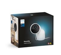 Caméra de surveillance Philips Hue Secure intérieur avec support de bureau Blanc