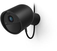 Philips Hue Secure Caméra Filaire, résolution vidéo 2K, Notifications instantanées, intégration avec éclairages, Alimentation Continue avec Connexion Filaire, pour intérieur et extérieur, Noir