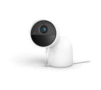 Caméra filaire avec support de bureau - Philips Hue - Secure - HD 1080P - Intérieure ou extérieure - Blanc