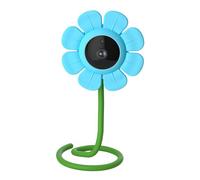 Caméra De Surveillance Pour Bébé 4 MP En Forme De Fleur Vision Nocturne Bleu YONIS