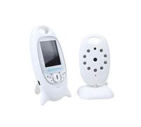 caméra de surveillance pour bébé VB603 WIFI 1080P 2 pouces avec vision nocturne et alarme de rappel - blanc