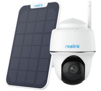 Caméra de surveillance REOLINK B420 + panneau solaire Blanc
