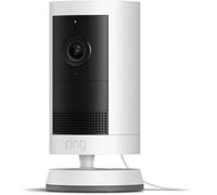 Caméra de surveillance RING Cam Plus - Plug-in - Blanche