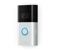 Ring Video Doorbell 3 Noir, Nickel