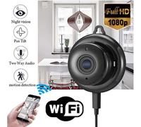 Caméra de surveillance RUMOCOVO - Mini IP WIFI hd 1080P P2P - Vision nocturne et détection de mouvement