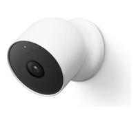Caméra de surveillance sans fil Bluetooth Google Nest Cam intérieure-extérieure Blanc neige Blanc G