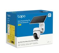 Tapo Caméra de sécurité TC90 KIT – 2K (2304×1296) panoramique/inclinable, solaire, IP66, extérieur